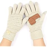 Funky Junque Kids Touchscreen Gloves – Soft Stretchy Winter Gloves for Boys & Girls Ages 4–7, Cozy Girls Winter Accessories