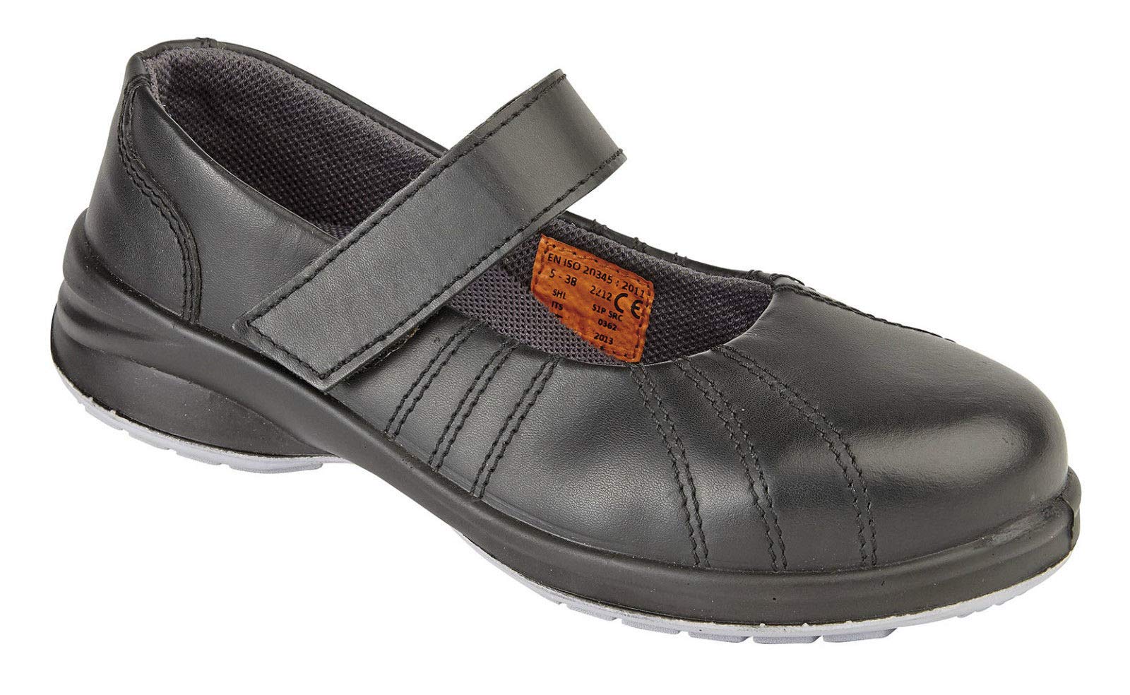 Himalayan Himalayan, Womens SRC Safety Shoes, Black (Black), 6 UK (39 EU)