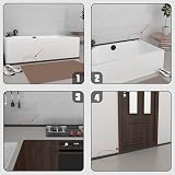 Zayejod 3m Black Silicone Shower Threshold Water Barrier Seal Strip 2.5cm view 6