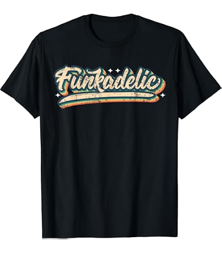 Amazon.com: George Clinton Parliament Funkadelic Logo T-Shirt