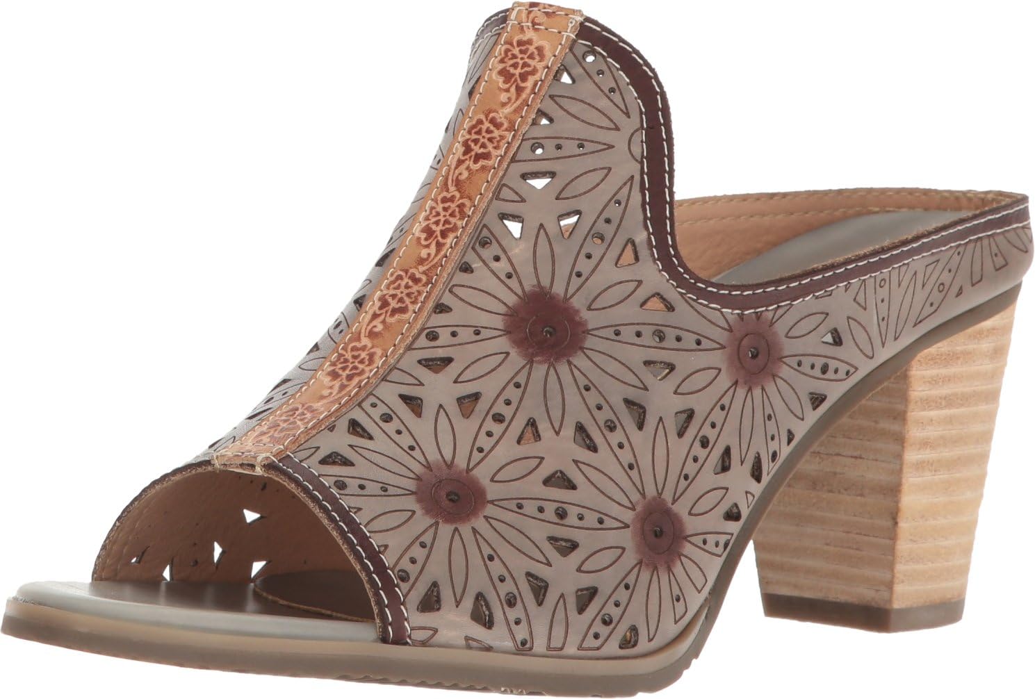 L’Artiste by Spring Step Women's Habune-Gry Slide Sandal