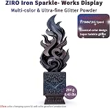 ZIRO Glitter Multicolor PLA Filament 1.75mm 1kg Slow Color Changing Rainbow view 7
