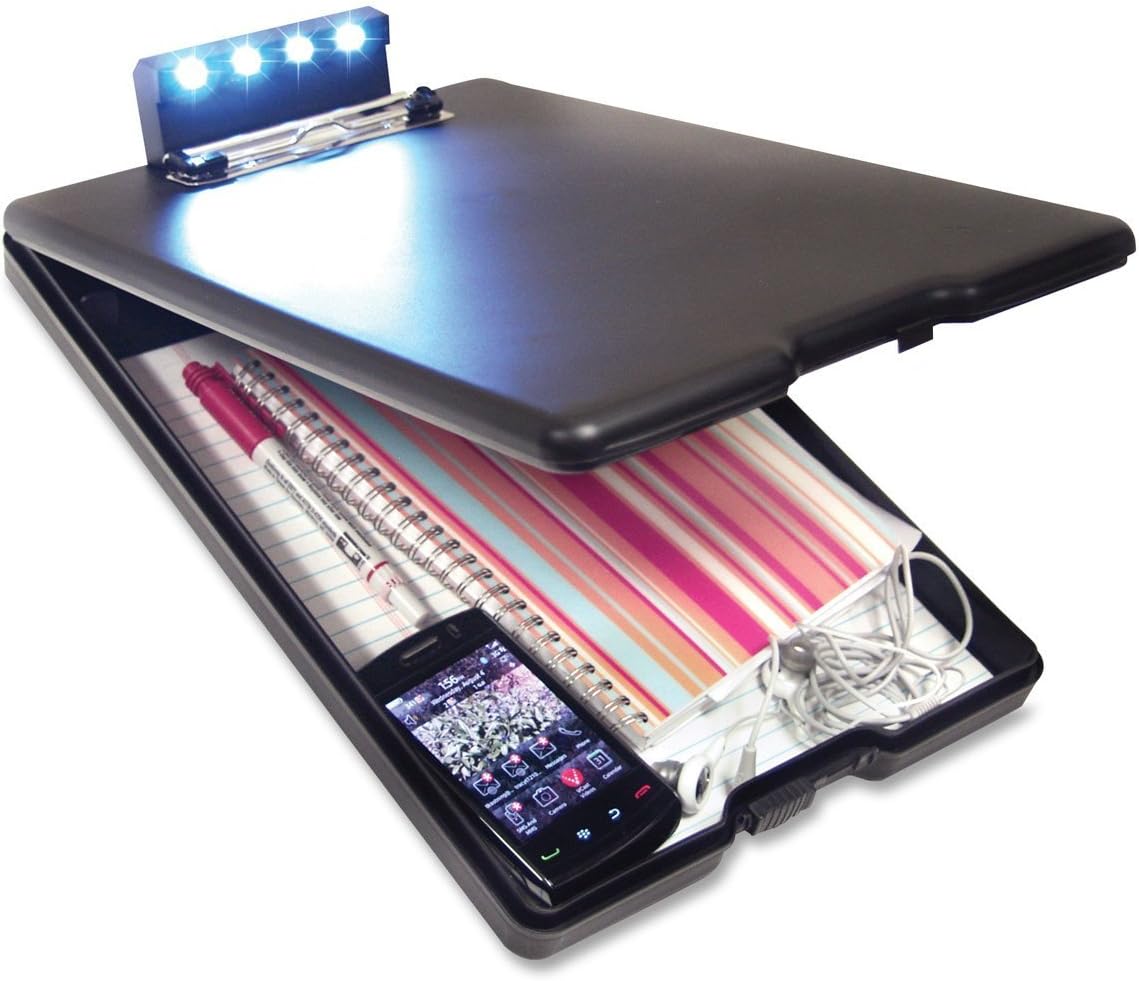 Saunders Lite N Write Storage Clipboard, Black (51011) Amazon.ca