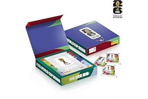 Copa do Mundo da FIFA 2026™ Box Premium Imã C/ 1 Álbum Capa Dura Prata + 40 Envelopes de Figurinhas FIFA WORLD CUP 2026™