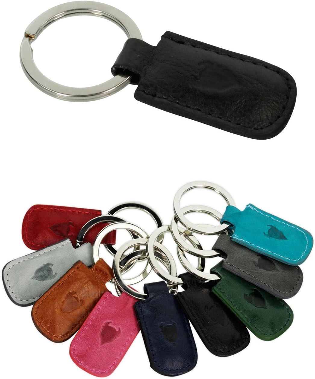 MediaDevilGenuine European Leather Keyring