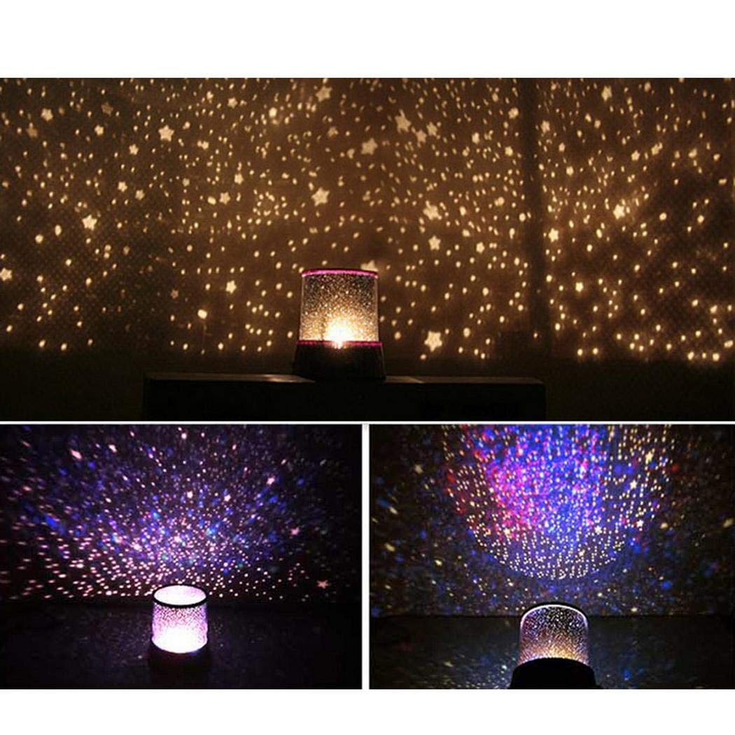 Riotis Led Rotating Projector Kids Starry Night Lamp Star Sky Romantic Projection Light Home Garden Store Specialty Decorative Lighting Selincanta Com