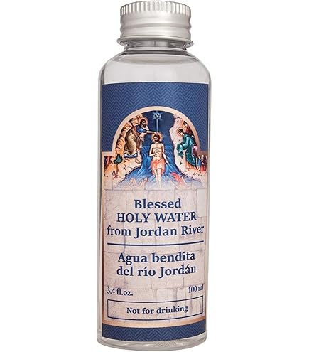 Amazon.com: Holy Land Market Jordan River Holy Water, 200 ml, with