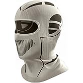 Mech-Style Ski & Motorcycle Mask-Windproof Balaclava, Full Face with Vent Holes, Helmet-Friendly, Unisex for Skiing & Riding