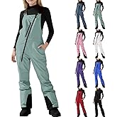 gsatuba Snow Pants Kids Insulated Waterproof Ski Suit Overalls Zip Up Winter Athletic Girls and Boys Romper Snowpants
