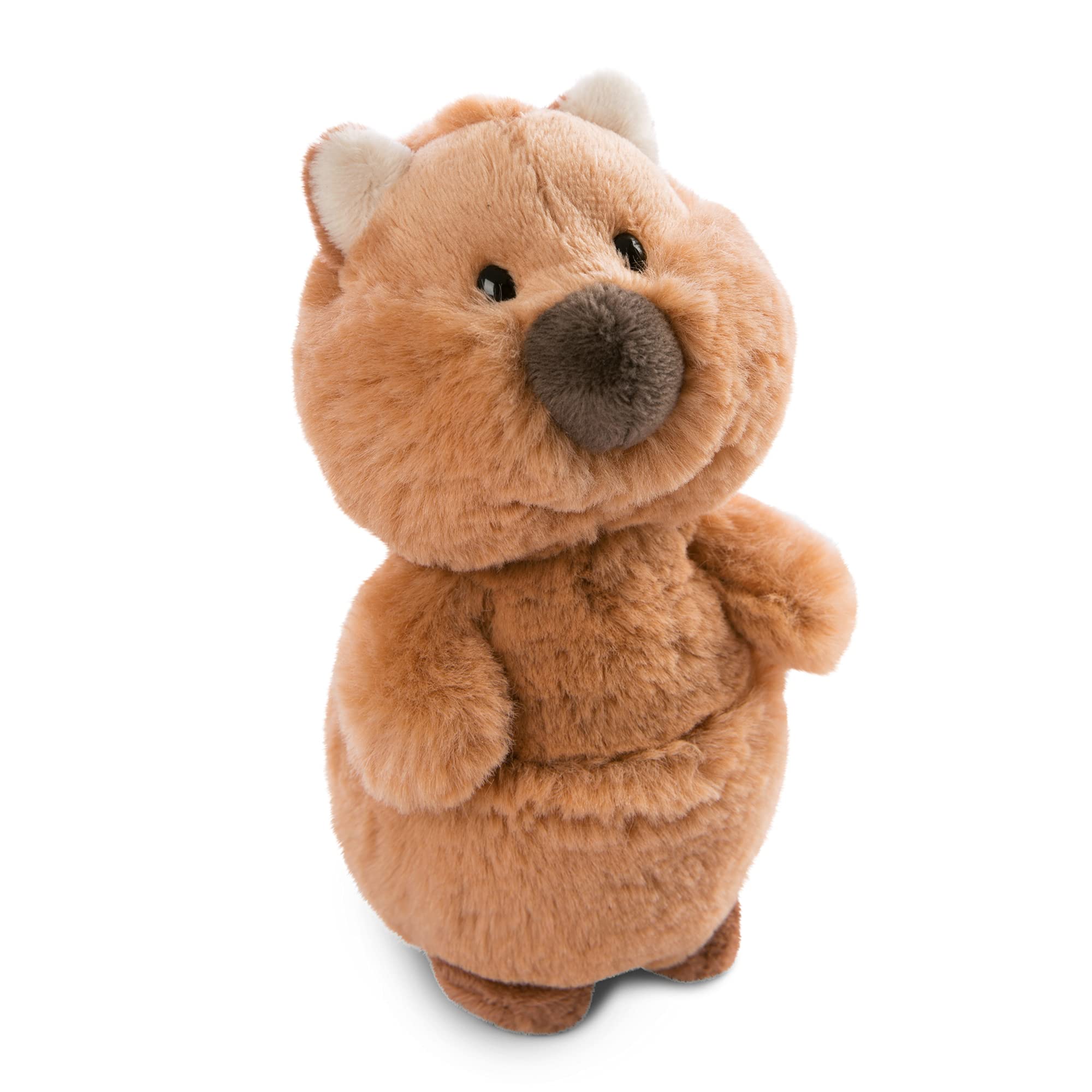 NICI Cuddly toy Quokka-Mola 15 cm – Sustainable plush toys for boys, girls & babies – Eco-friendly stuffed animal to cuddle & play with from the Wild Friends GO GREEN collection