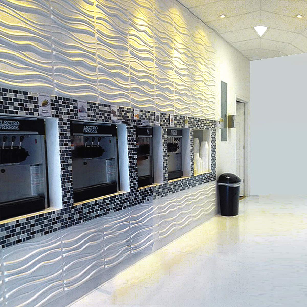 Amazon Com Aegilmc 3d Wall Tile Stickers Protect Waterproof