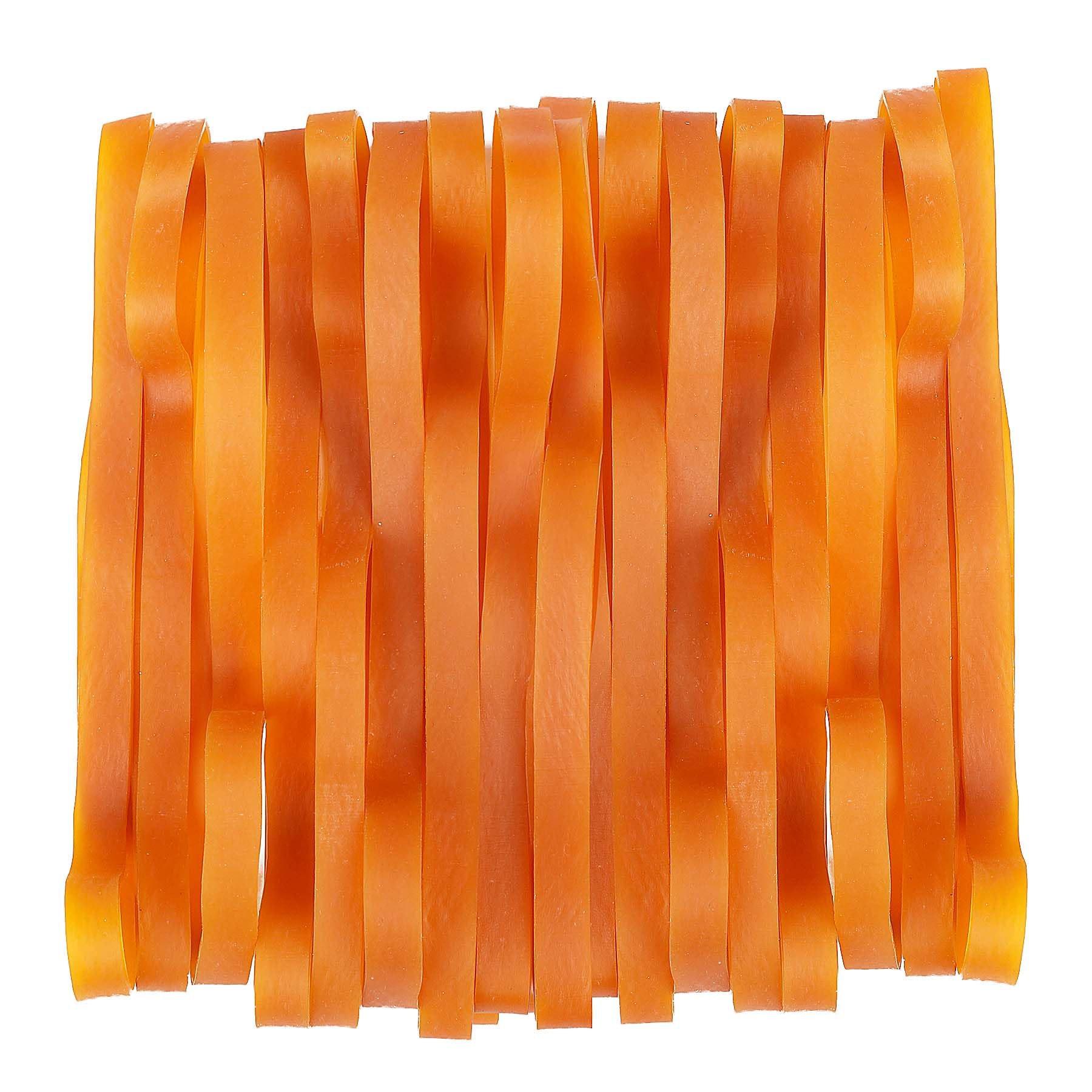 Heavy Duty Rubber Bands 20 Pcs Large Yellow Thick Elastic Rubber Bands 20 * 1cm Trash Can Band Rope Strong Durable Wide Wrapping Bands for Industrial Home Office School File Folders Garbage Can