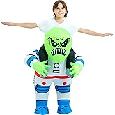 One Casa Blow Up Costume Child,Inflatable Costumes for Kids,Riding Alien Costume,Halloween Costumes for Boys/Girls