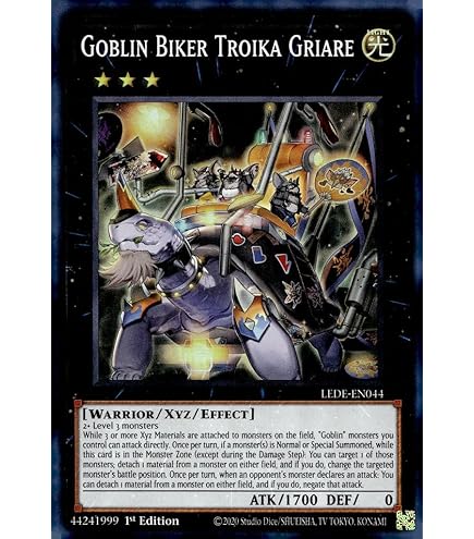 Amazon.com: YU-GI-OH! Goblin Biker Big Gabonga - PHNI-EN047 - Secret Rare