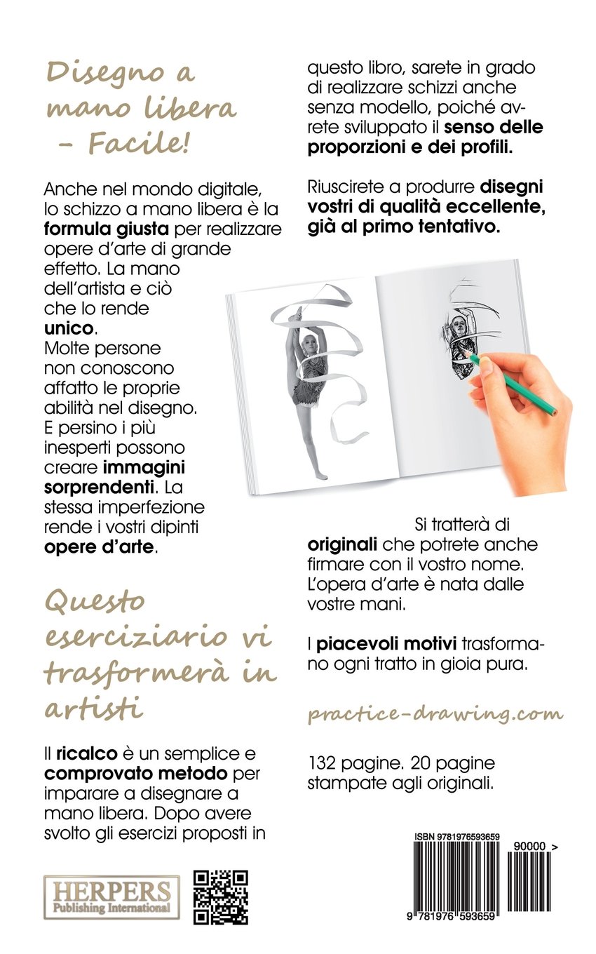 Pratica Disegno Eserciziario 20 Ginnastica Italian