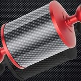 Bdukbduk 2x 60mm Carbon Fiber Underwater Float Arm for DSLR Camera 5 Inch Red view 6