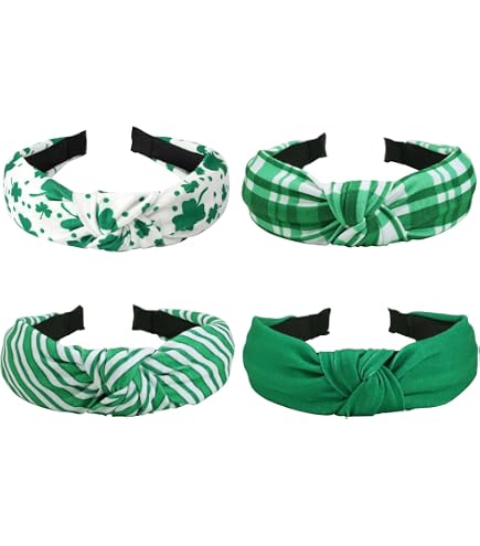 Amazon.com : Yilloog 12 Pcs Christmas Knotted Retro Hair  display picture 3
