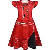 WonderBabe Girls Costume Princess Birthday Party Dress Kids Halloween Party Dress up Outfits