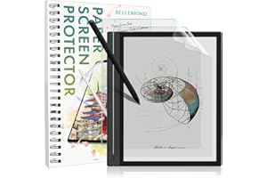 BELLEMOND | Kent Paper Screen Protector compatible with Note Air 5C / 4C / 3C | Note-Taking & Annotation | Anti-Glare Matte P