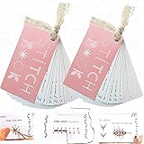 2 Pcs Creative Mini Sewing Book Embroidery for