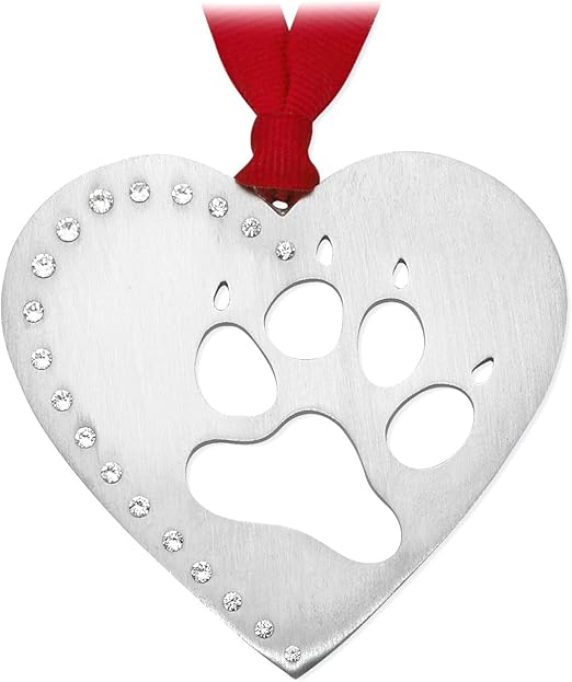 i love my dog ornament