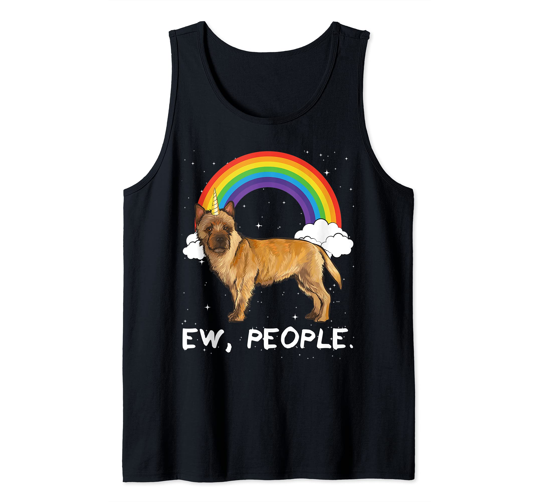 Rainbow Cairn Terrier Ew People Unicorn Dog Tank Top