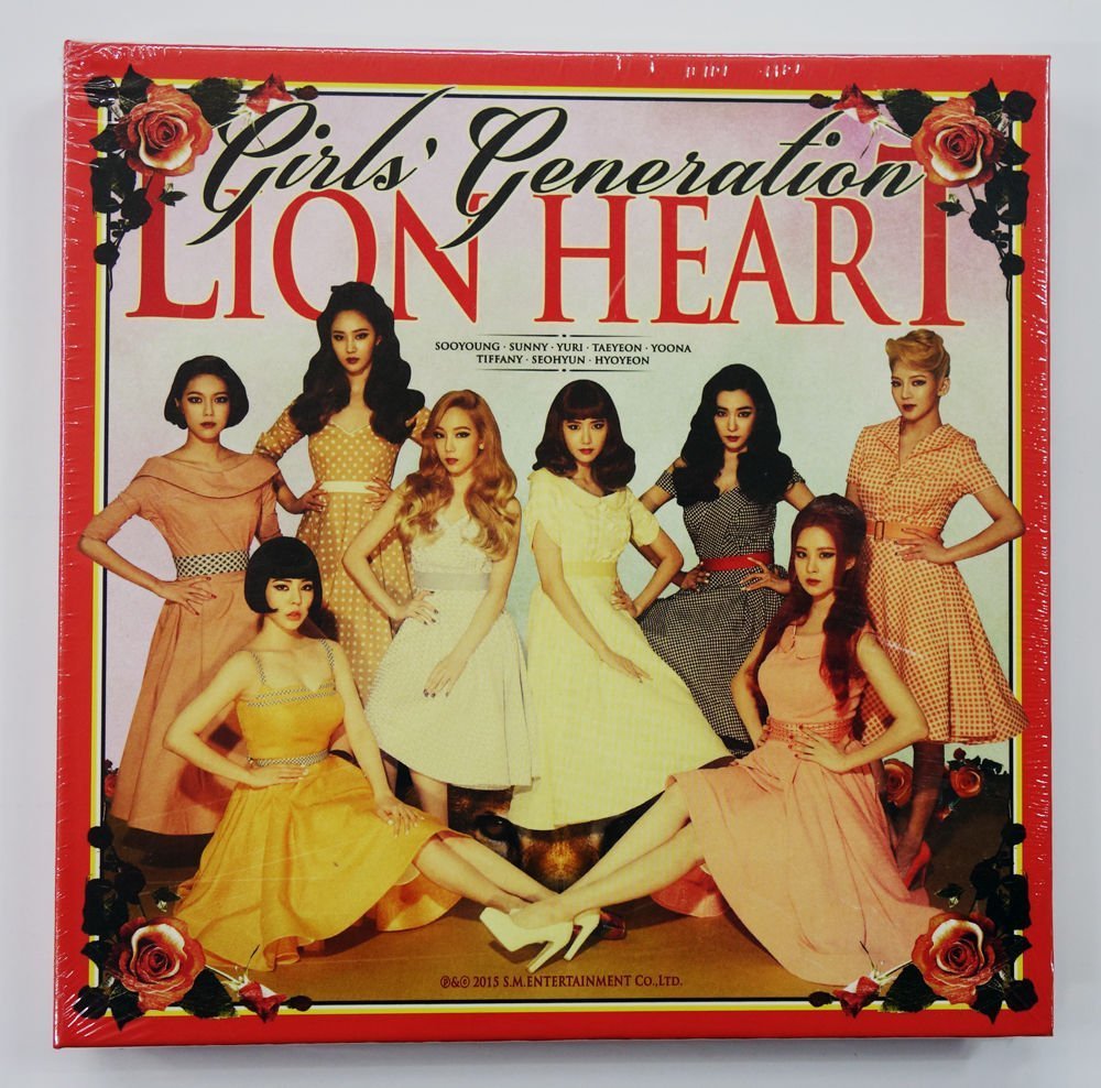 Girls' Generation - SNSD GIRLS' GENERATION - Lion Heart (Vol. 5) CD + Photobook + Photocard + Extra Gift Photocards Set - Amazon.com Music