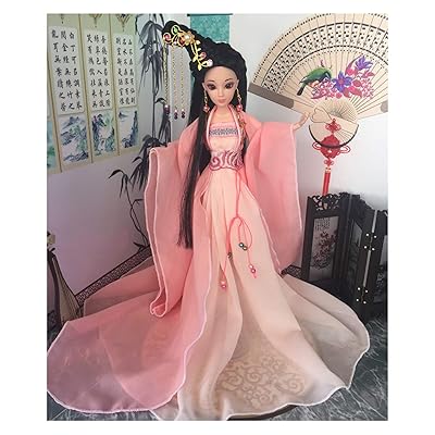 Chinese Doll with Traditional Silk Costume, Home Bahrain Ubuy