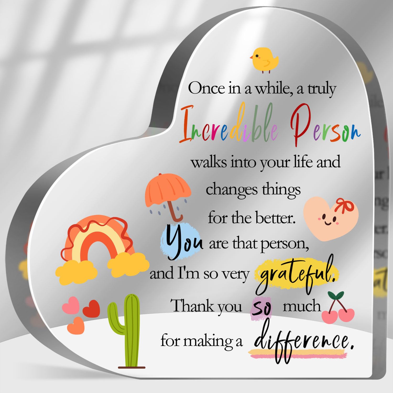 Inspirational Quote Gifts for Women Men, Teacher