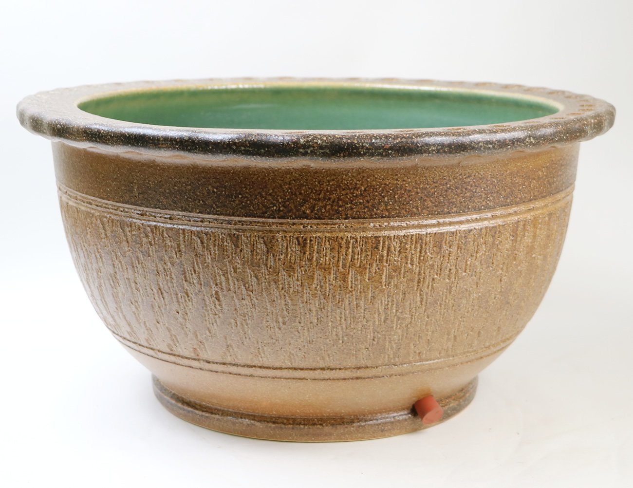 楽天 信楽焼 16号トチリワン型すいれん鉢 睡蓮鉢 スイレン鉢 金魚鉢 水鉢 陶器 Su 0111 直径500 高さ260ミリ 外寸 B01n7lln8e 直径500 高さ260ミリ 外寸 内祝い Casadochocolatejaragua Com Br