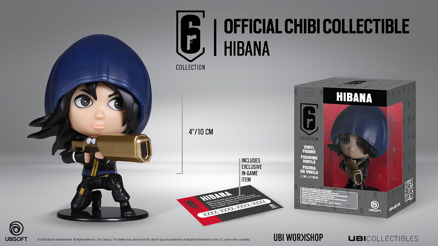 Figurina Six Collection Series 2 Hibana Ubisoft Figurina Six Collection Series 2 Hibana Ubisoft