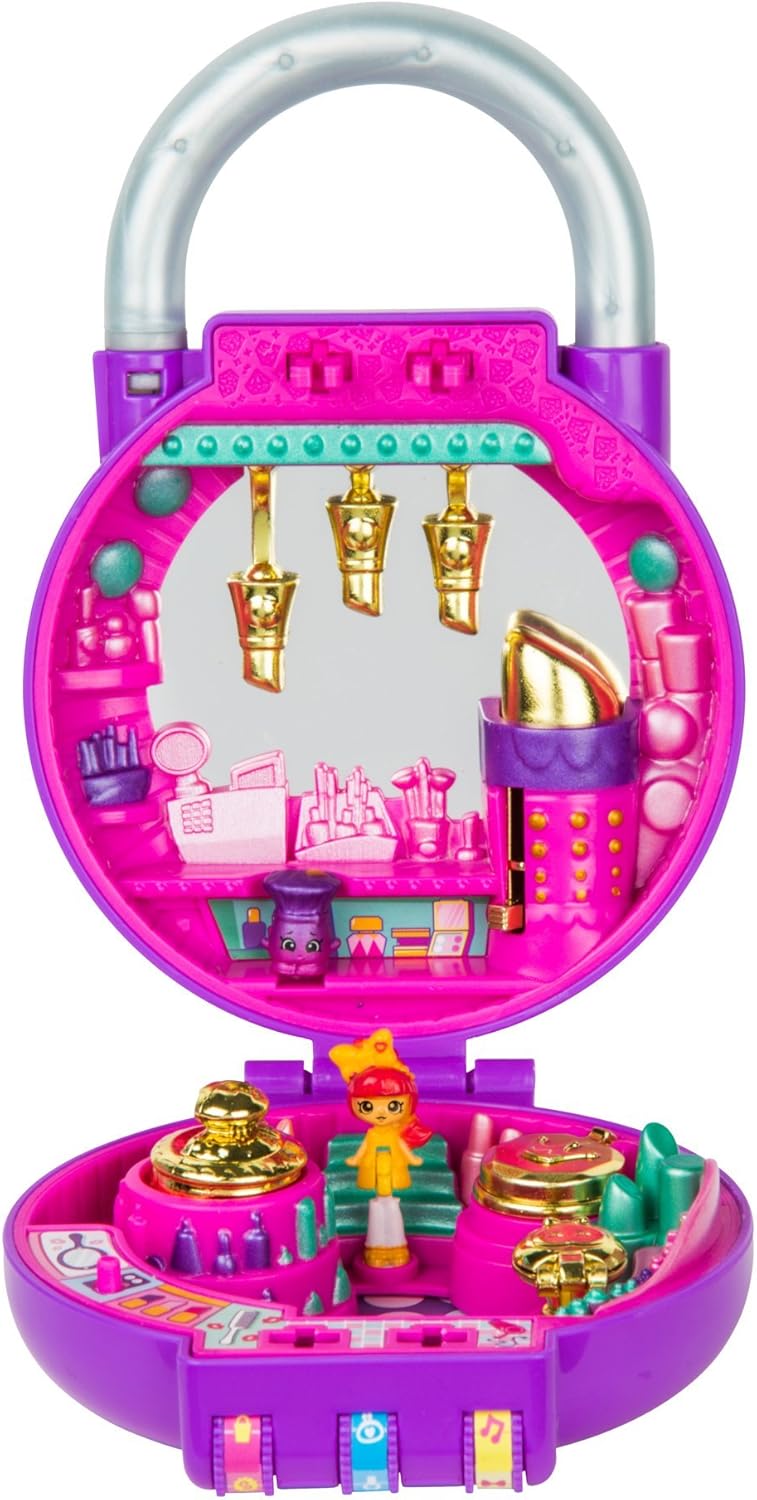 Amazon Com Shopkins Lil Secrets Secret Lock Make Up Salon Toys Games
