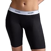 Woxer Womens Boxers - Biker 9" Boy Shorts Underwear for Women, Modal Boxer Briefs, Chafe Free, Womens Underwear