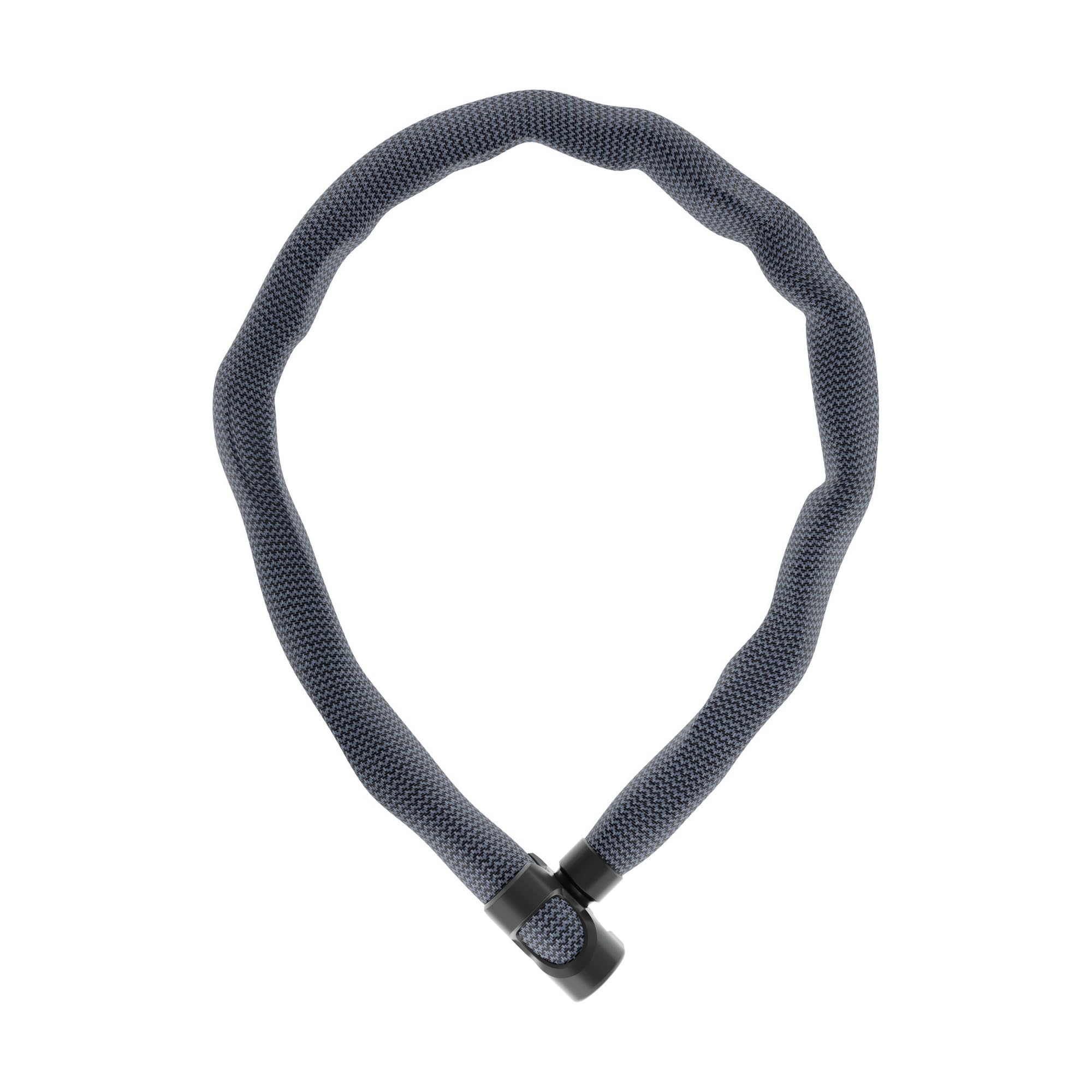 ABUS Kettenschloss IVERA Chain 7210 – Fahrradschloss mit hochflexibler IvyTex-Kunstfaserummantelung – ABUS Sicherheitslevel 8