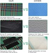 SOMIYAMI Tartan Picnic Blanket Waterproof 150 x 200 cm Green view 7