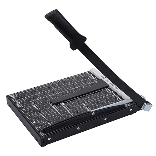 Isdir Guillotine Paper Cutter 15 With Integrated Pressure Bar