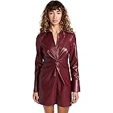 Cinq à Sept Women's Faux Leather McKenna Dress