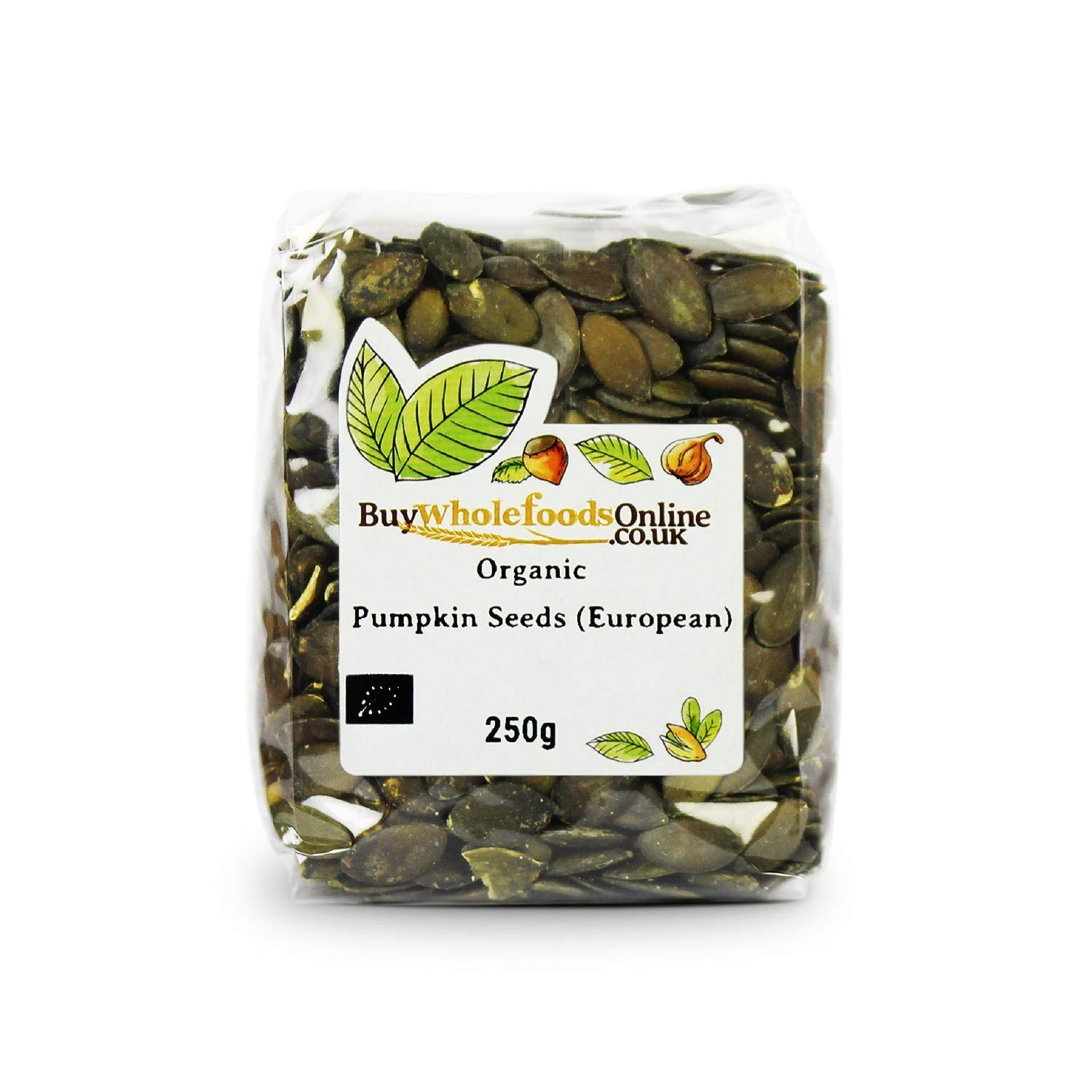 Organic Pumpkin Seeds (European) 250g Amazon.co.uk Grocery