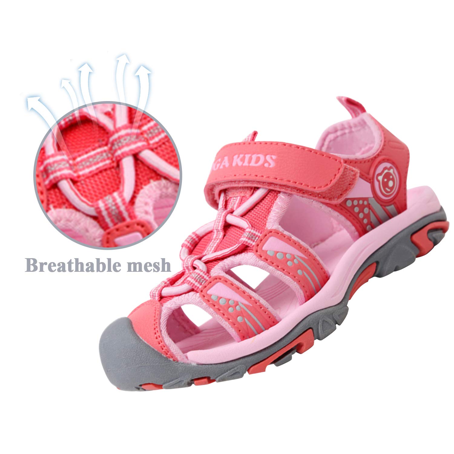 girls athletic sandals