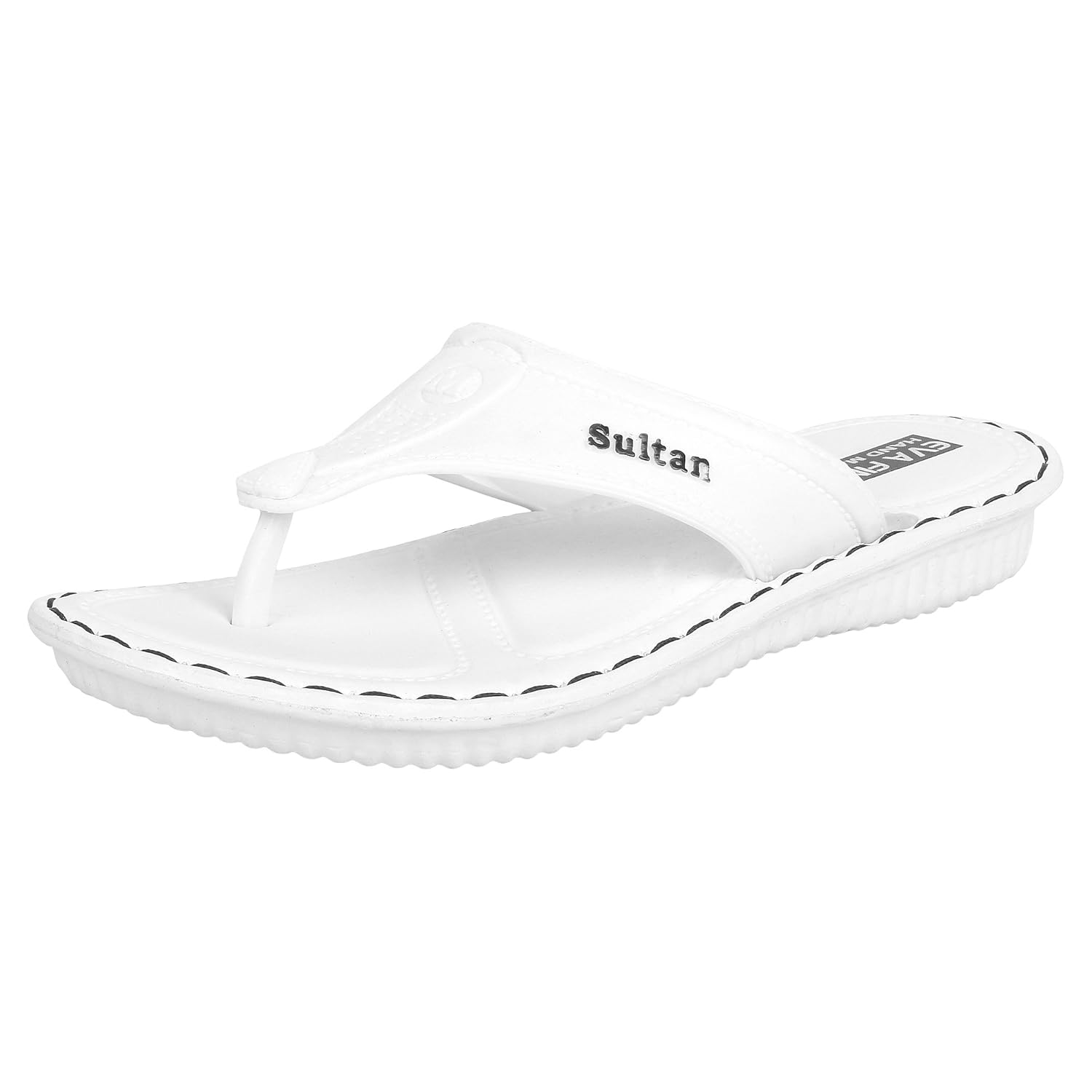 white flip flops amazon