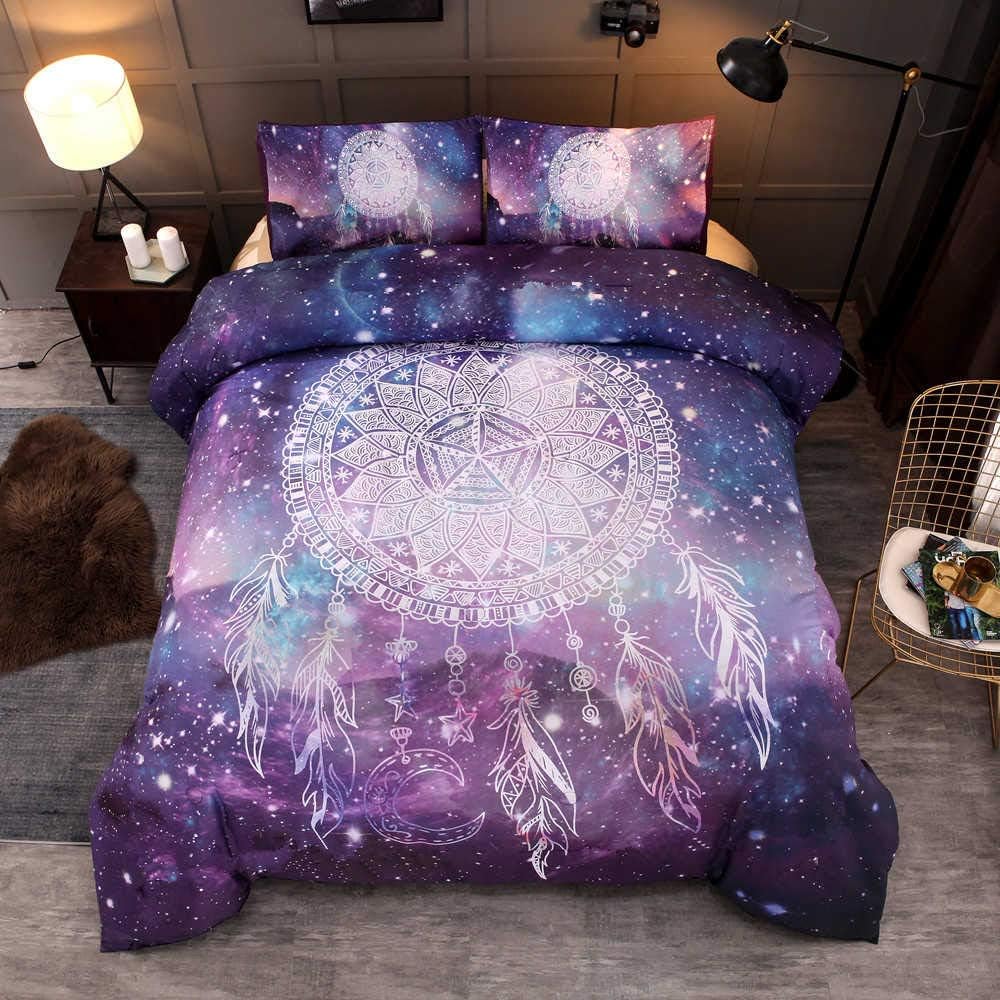 galaxy unicorn bedding