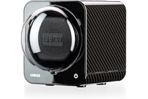 ABEST BOXY Watch Winder for Automatic Watch with Vertical Rotor Stop (with AC Adapter)