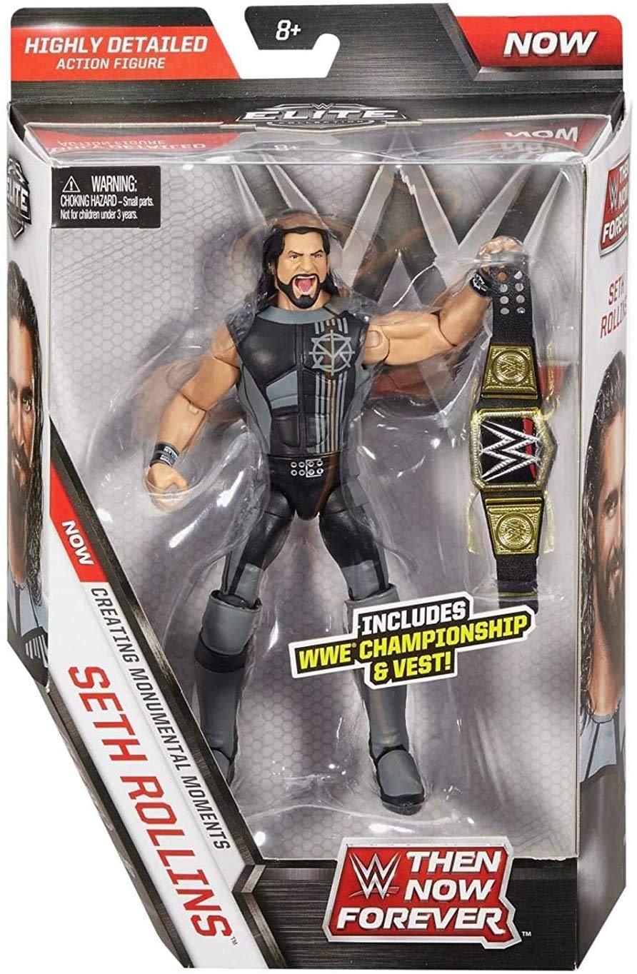 Buy Wwe Elite Collection Then Now Forever Seth Rollins Action Figure
