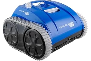 (All-New 2025) POOL BLASTER CX-300 Cordless Robotic Pool Cleaner for Smaller Inground & Above Ground Pools, 2.5 Hr Runtime, Wall Climbing, Smart Navigation, Rechargeable, Lightweight Robot Pool Vacuum