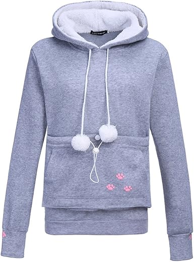 womens kangaroo pocket hoodie