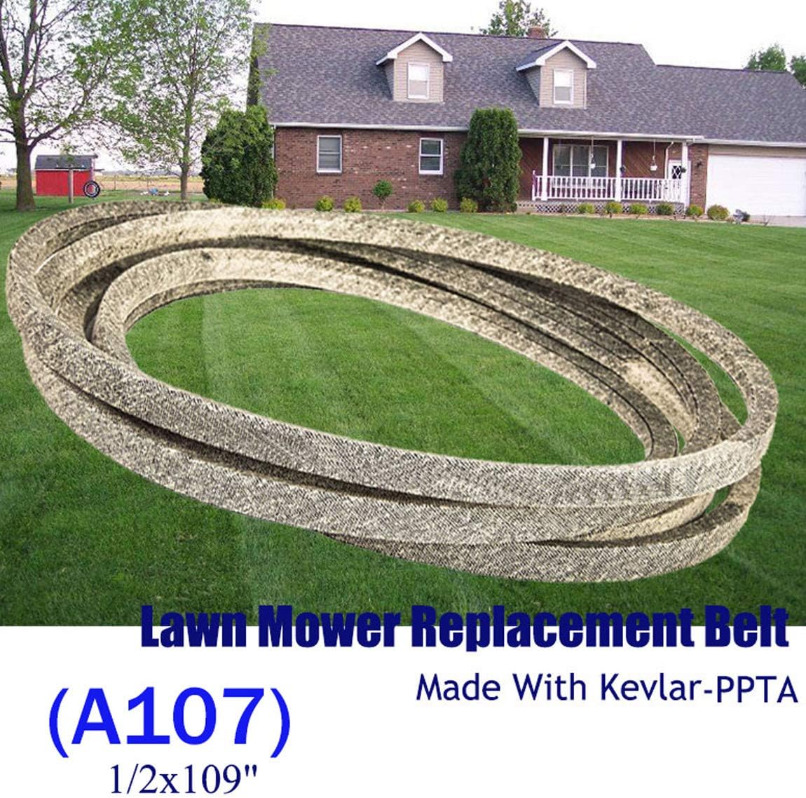 Lawn Mower Tractor Cutting Deck Blades Tranmission Drive Belt for MTD Cub Cadet Massey Ferguson Toro/Troy-Bilt 754-04045 954-04045,754-04045 - Image 5