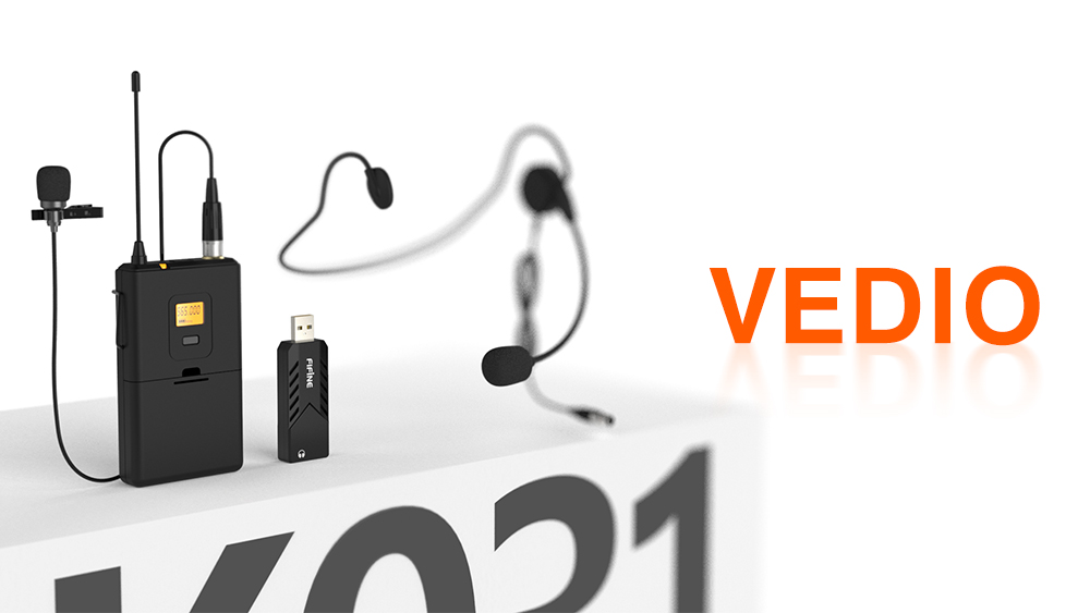 Wireless Microphones for Computer,FIFINE USB Wireless Microphone System