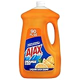 Ajax Ultra Liquid Dish Soap Orange Scent, Triple