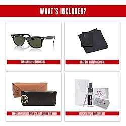 Ray-Ban RB2140 WAYFARER 901 50M Black/Crystal Lens