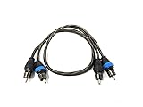Sky High Car Audio 2 Channel Twisted 6 ft RCA